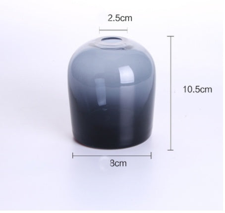 Simple Handmade Glass Vase – Modern Living Room & Dining Table Decor