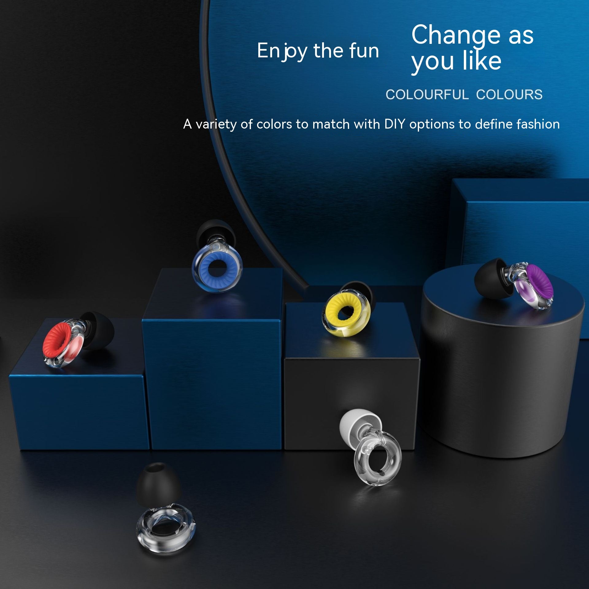 Premium Silicone Noise‑Reduction Ear Plugs – Sound Insulation for Sleep, Meditation & Focus